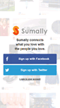 Mobile Screenshot of m.sumally.com